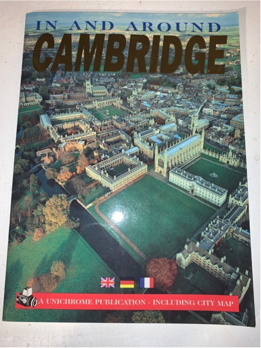 Unbranded Coffee Table Book In and Around Cambridge One Size Green Blue